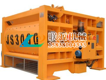 JS3000雙臥軸強制式攪拌機